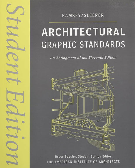 Book cover image of Architectural Graphic Standards: Student Edition