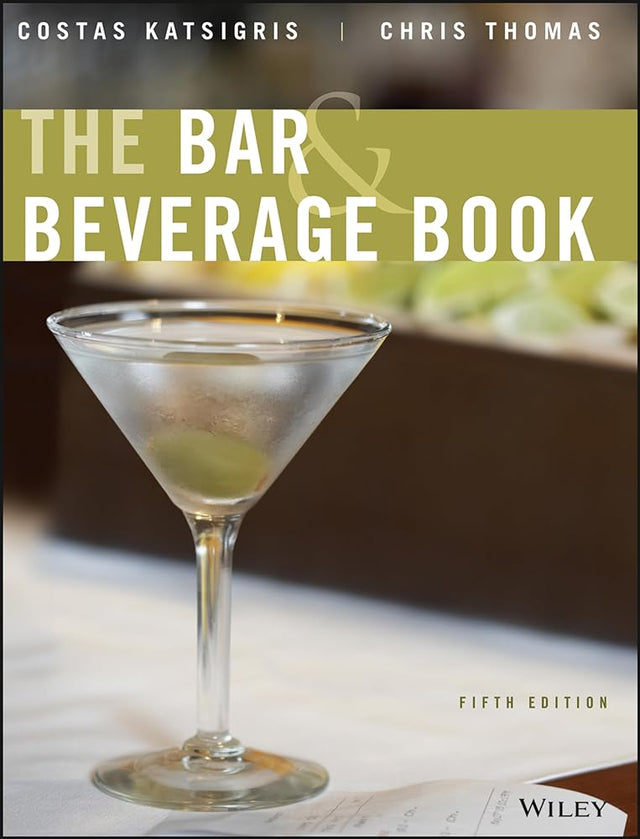 Book cover image of The Bar and Beverage Book, 5th Edition