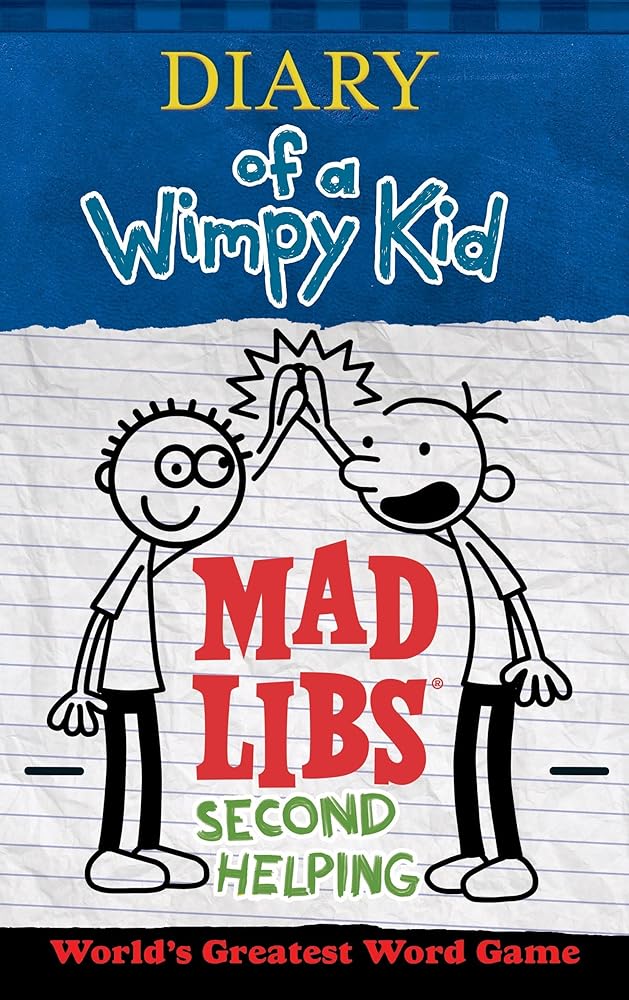 Book cover image of Diary of a Wimpy Kid Mad Libs: Second Helping: World's Greatest Word Game