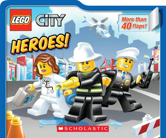 Book cover image of Heroes! (LEGO City: Lift-the-Flap Board Book): Lift-the-Flap Board Book
