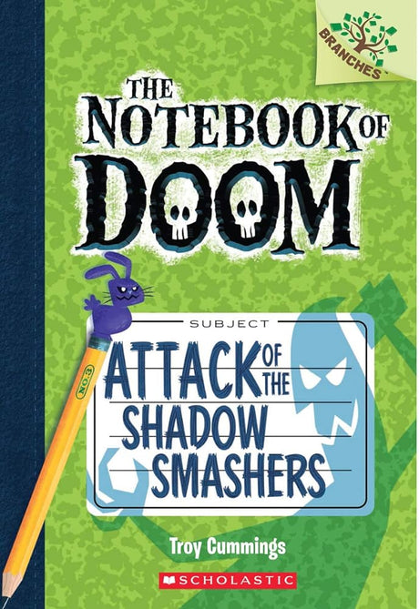 Book cover image of Attack of the Shadow Smashers: A Branches Book (The Notebook of Doom #3) (3)