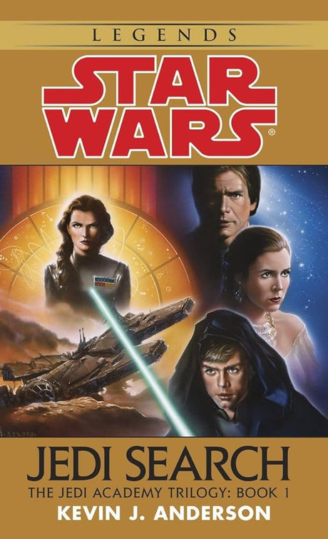 Book cover image of Jedi Search (Star Wars: The Jedi Academy Trilogy, Vol. 1)