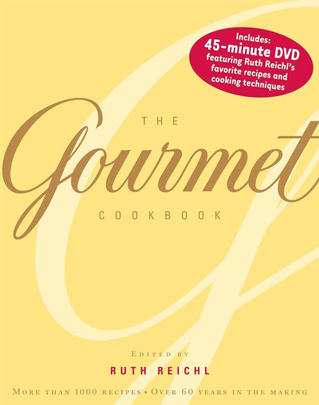 Book cover image of The Gourmet Cookbook: More than 1000 recipes