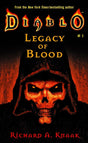 Book cover image of Legacy of Blood (Diablo, No. 1)