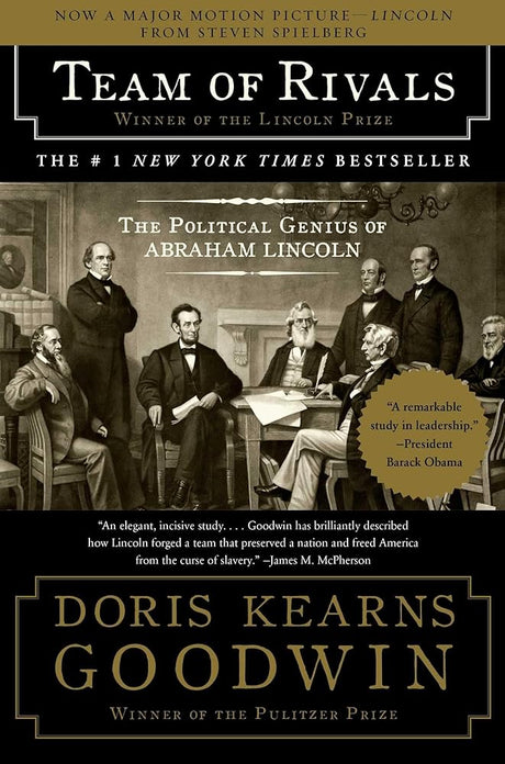Book cover image of Team of Rivals: The Political Genius of Abraham Lincoln