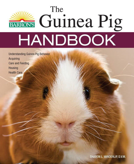 Book cover image of The Guinea Pig Handbook (Barron's Pet Handbooks)