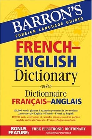 Book cover image of Barron's French-english Dictionary (Barron's Foreign Language Guides) (English and French Edition)