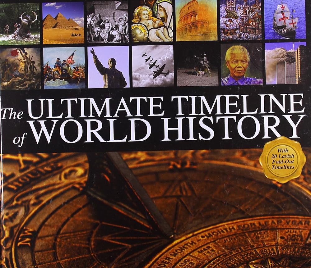 Book cover image of The Ultimate Timeline of World History