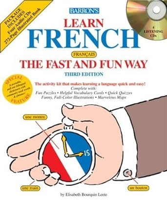 Book cover image of Learn French the Fast and Fun Way (English and French Edition)