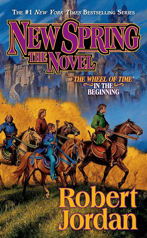 Book cover image of New Spring: The Novel (Wheel of Time, 15)