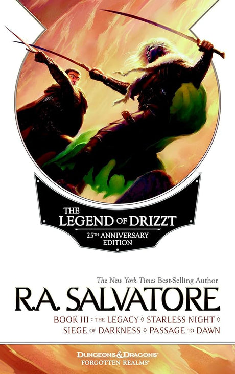 Book cover image of The Legend of Drizzt 25th Anniversary Edition, Book III