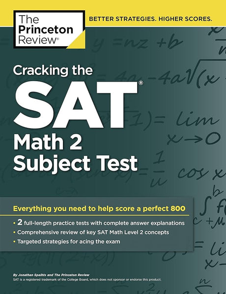 Book cover image of Cracking the SAT Math 2 Subject Test (College Test Preparation)