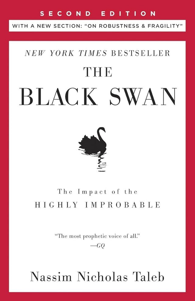 Book cover image of The Black Swan: Second Edition: The Impact of the Highly Improbable: With a new section: "On Robustness and Fragility" (Incerto)