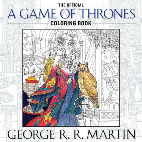 Book cover image of The Official A Game of Thrones Coloring Book: An Adult Coloring Book (A Song of Ice and Fire)