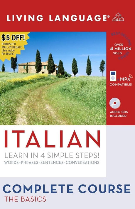 Book cover image of Complete Italian: The Basics (Book and CD Set): Includes Coursebook, 4 Audio CDs, and Learner's Dictionary (Complete Basic Courses)