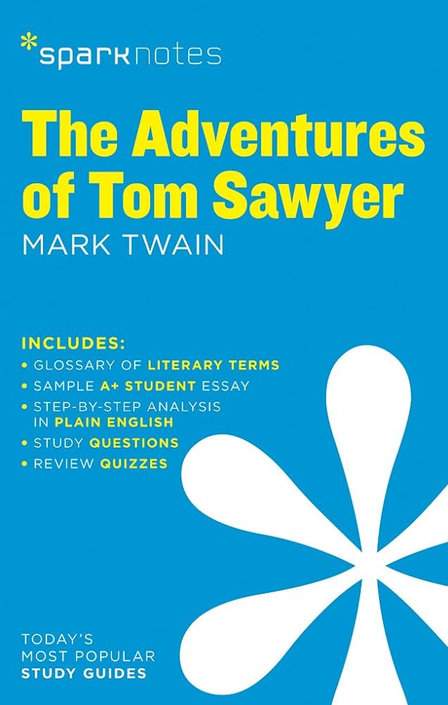 Book cover image of The Adventures of Tom Sawyer SparkNotes Literature Guide (Volume 13) (SparkNotes Literature Guide Series)