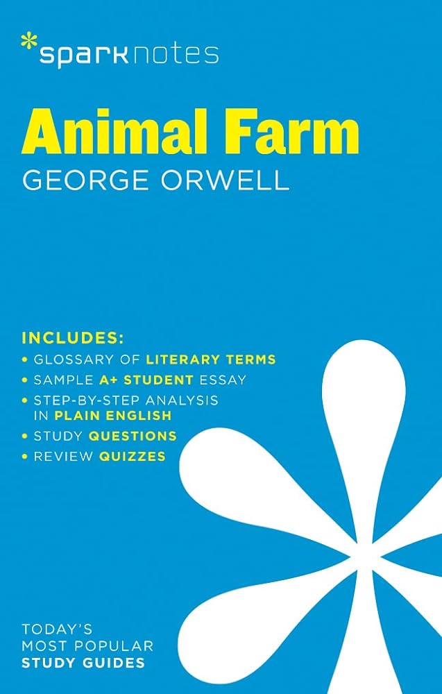 Book cover image of Animal Farm SparkNotes Literature Guide (Volume 16) (SparkNotes Literature Guide Series)