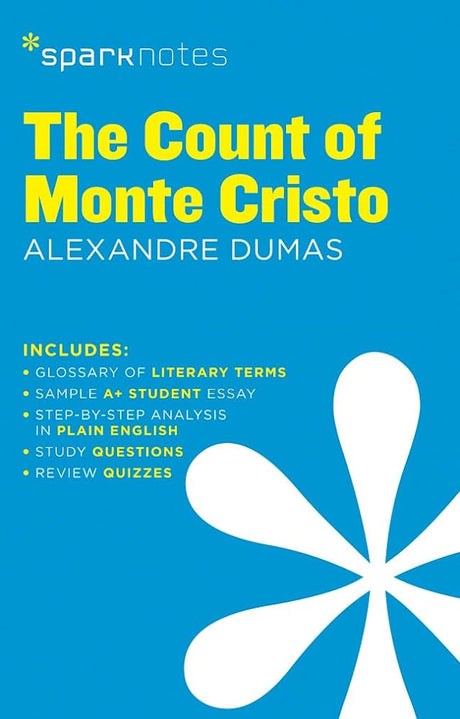 Book cover image of The Count of Monte Cristo SparkNotes Literature Guide (Volume 22) (SparkNotes Literature Guide Series)