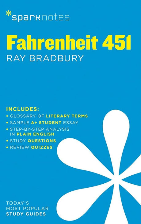 Book cover image of Fahrenheit 451 SparkNotes Literature Guide (SparkNotes Literature Guide Series)