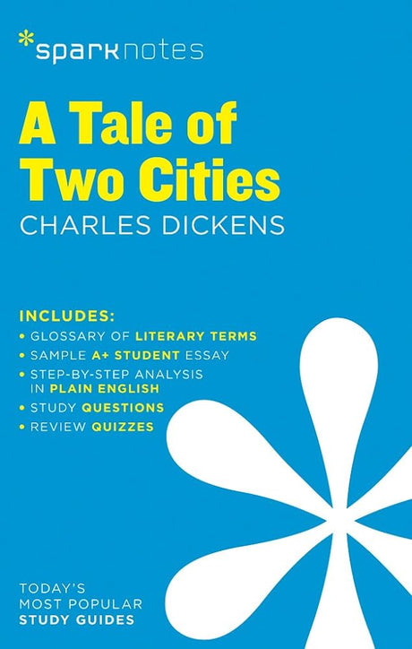 Book cover image of A Tale of Two Cities SparkNotes Literature Guide (Volume 59) (SparkNotes Literature Guide Series)