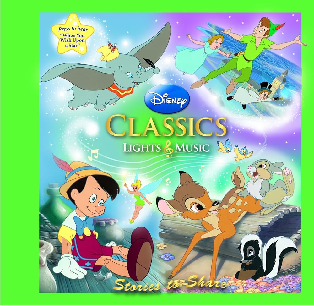 Book cover image of Disney Classics Lights & Music Treasury