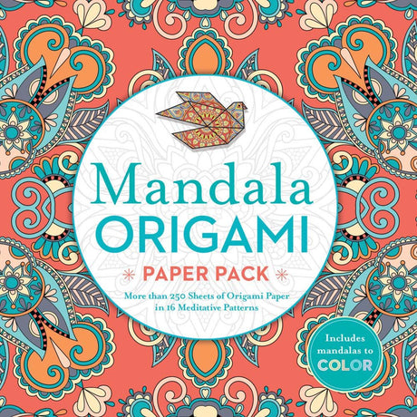 Book cover image of Mandala Origami Paper Pack: More than 250 Sheets of Origami Paper in 16 Meditative Patterns