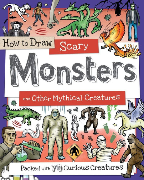 How to Draw Scary Monsters and Other Mythical Creatures (How to Draw Series) - product image