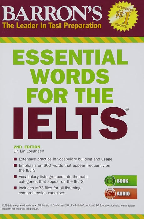 Book cover image of Essential Words for the IELTS with MP3 CD