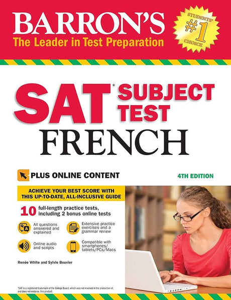 SAT Subject Test French with Online Tests - product image