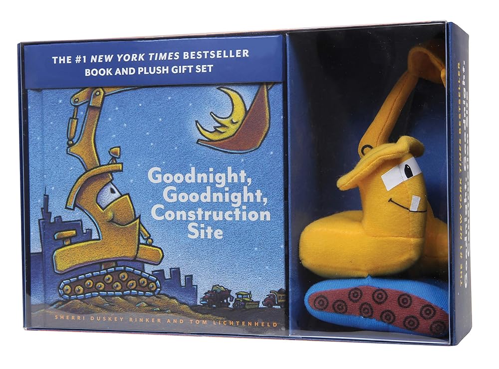 Book cover image of Goodnight, Goodnight, Construction Site Book and Plush Gift Set