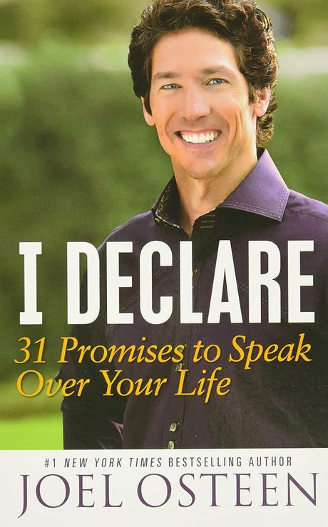 Book cover image of I Declare: 31 Promises to Speak Over Your Life