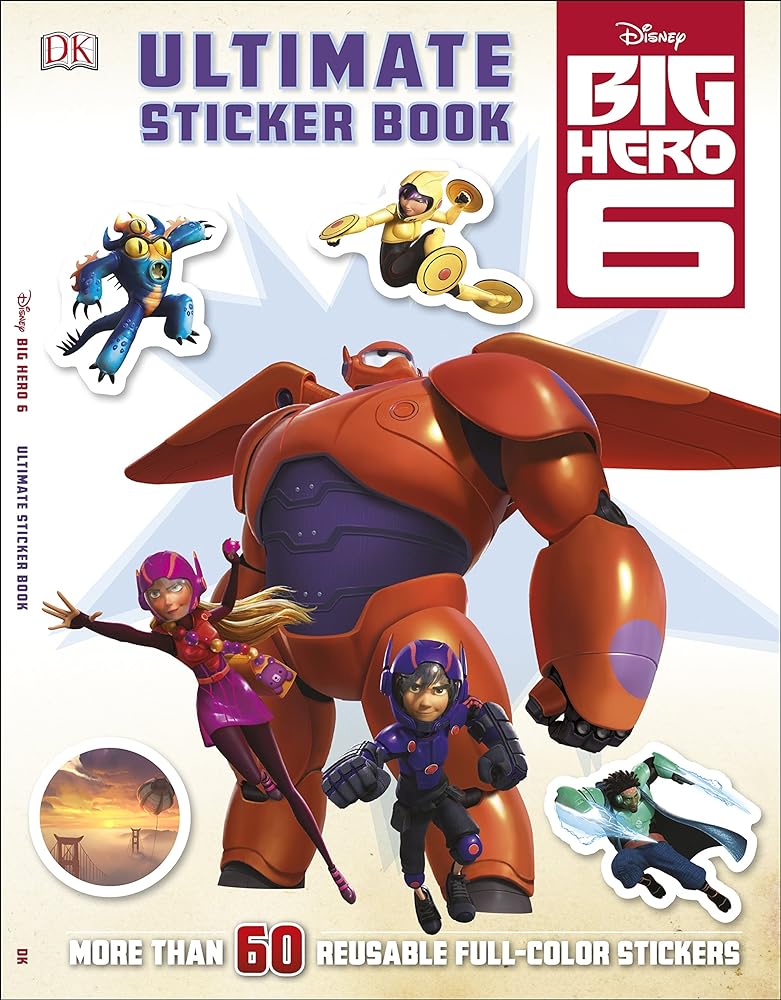 Book cover image of Ultimate Sticker Book: Big Hero 6 (Ultimate Sticker Books)