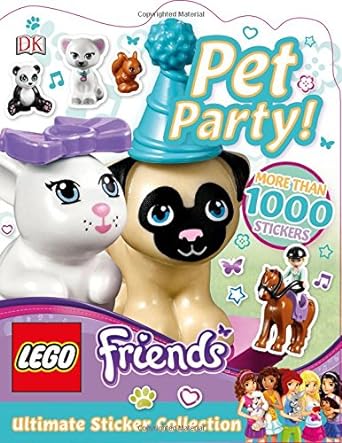 Book cover image of Ultimate Sticker Collection: LEGO FRIENDS: Pet Party! (Ultimate Sticker Collections)