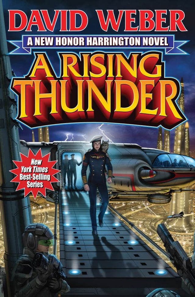 Book cover image of A Rising Thunder (13) (Honor Harrington)