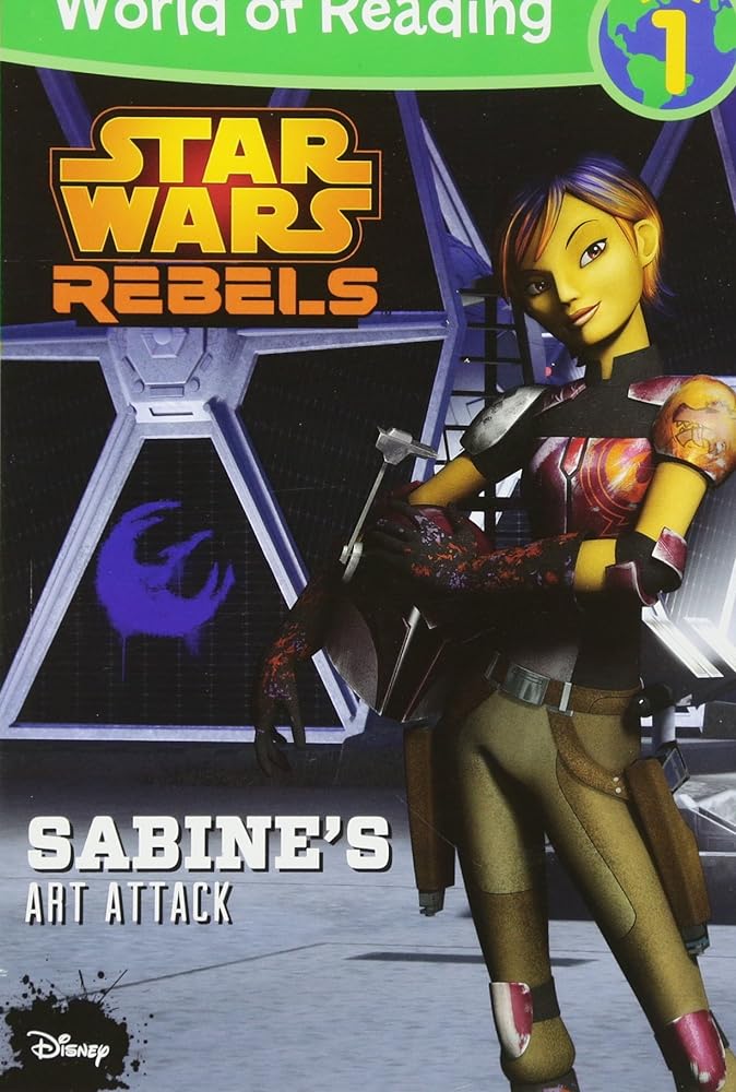 Book cover image of World of Reading Star Wars Rebels Sabine's Art Attack: Level 1
