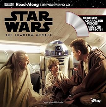 Book cover image of STAR WARS THE PHANTOM MENACE READALONG S