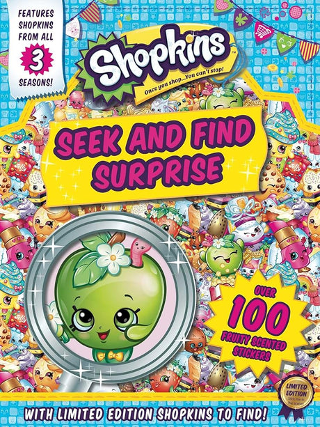 Book cover image of Shopkins Seek and Find Surprise