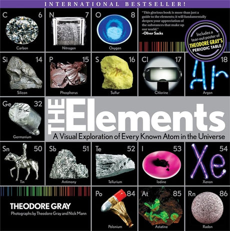 Book cover image of Elements: A Visual Exploration of Every Known Atom in the Universe