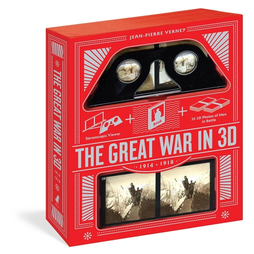 Book cover image of Great War in 3D: An Album of World War I, 1914 – 1918, with Stereoscopic Viewer and 35 Three-Dimensional Vintage Battlefront Photographs