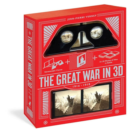 Book cover image of Great War in 3D: An Album of World War I, 1914 – 1918, with Stereoscopic Viewer and 35 Three-Dimensional Vintage Battlefront Photographs