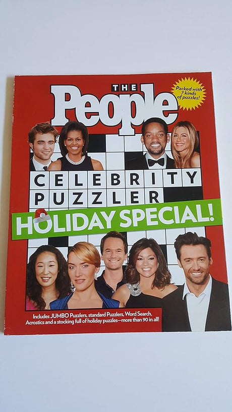 Book cover image of People Celebrity Puzzler Holiday Special