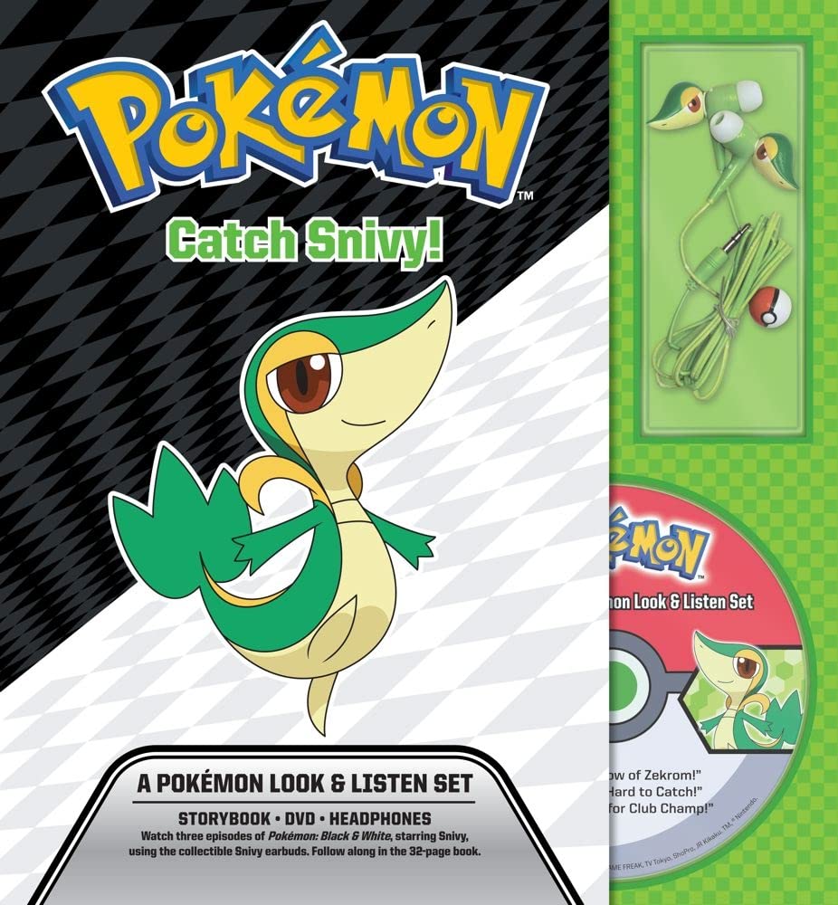 Book cover image of Catch Snivy! A Pokémon Look & Listen Set (Pokemon Pikachu Press)
