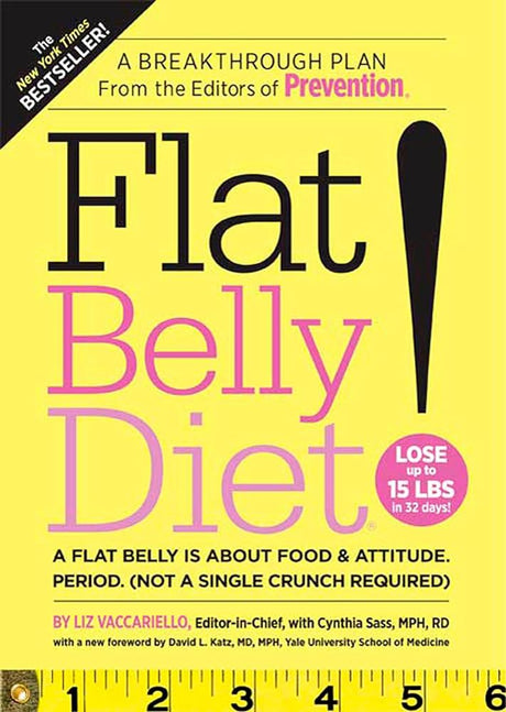 Book cover image of Flat Belly Diet!
