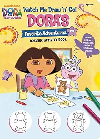 Watch Me Draw 'n' Go!: Dora's Favorite Adventures - product image