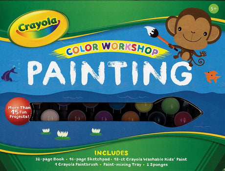 Book cover image of Crayola Color Workshop: Painting