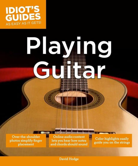 Book cover image of Playing Guitar (Idiot's Guides)