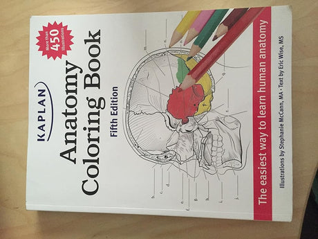 Book cover image of Anatomy Coloring Book