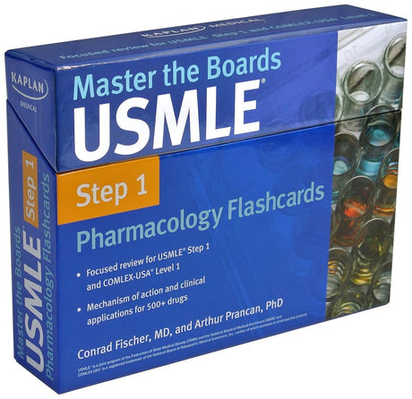 Book cover image of Master the Boards USMLE Step 1 Pharmacology