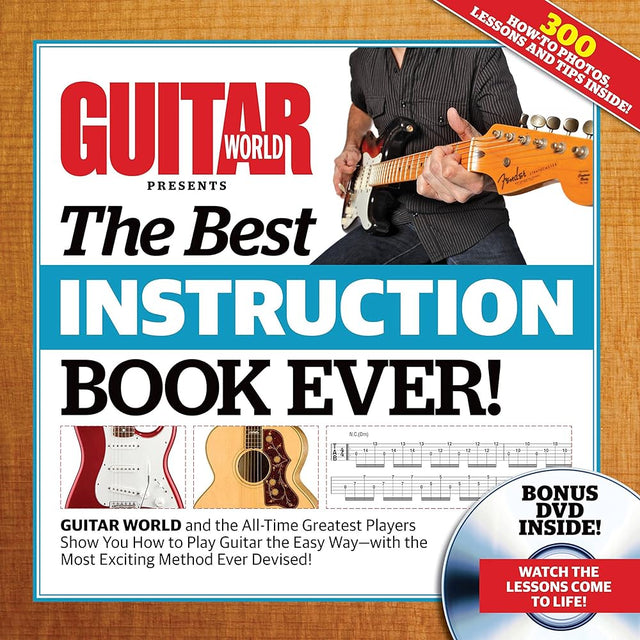 Book cover image of Guitar World The Best Instruction Book Ever!