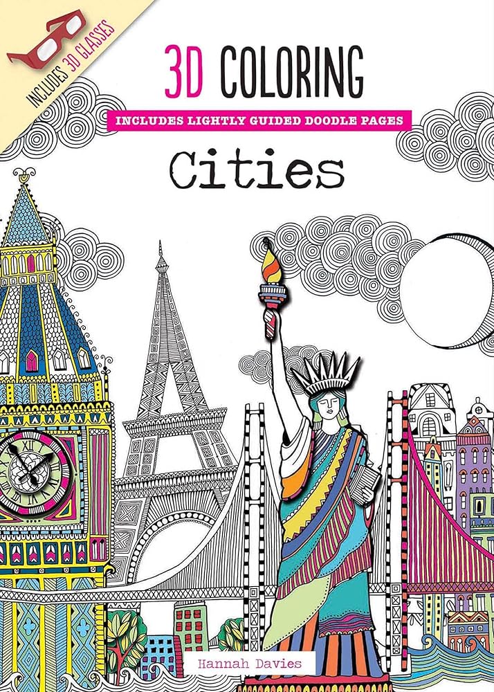 Book cover image of 3D Coloring Cities